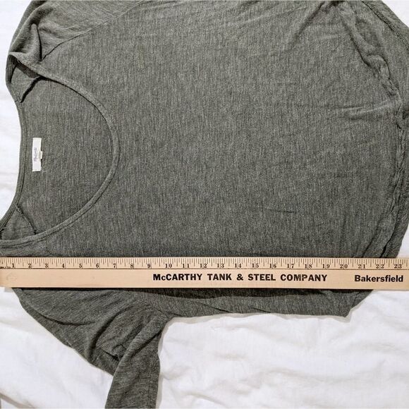 Madewell Anthem Scoop Neck Top Green Size Large - Picture 4 of 8